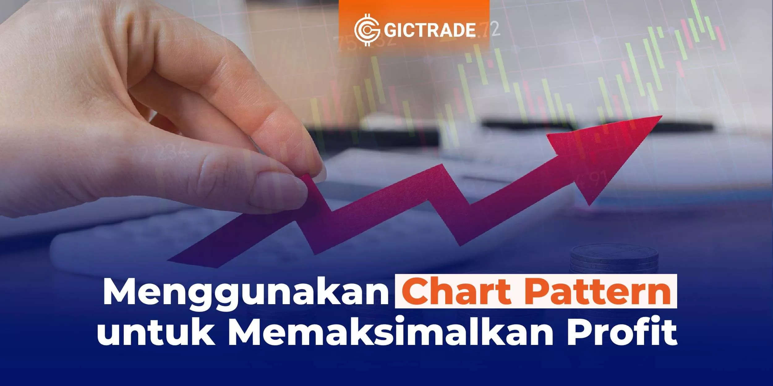 Menggunakan chart pattern